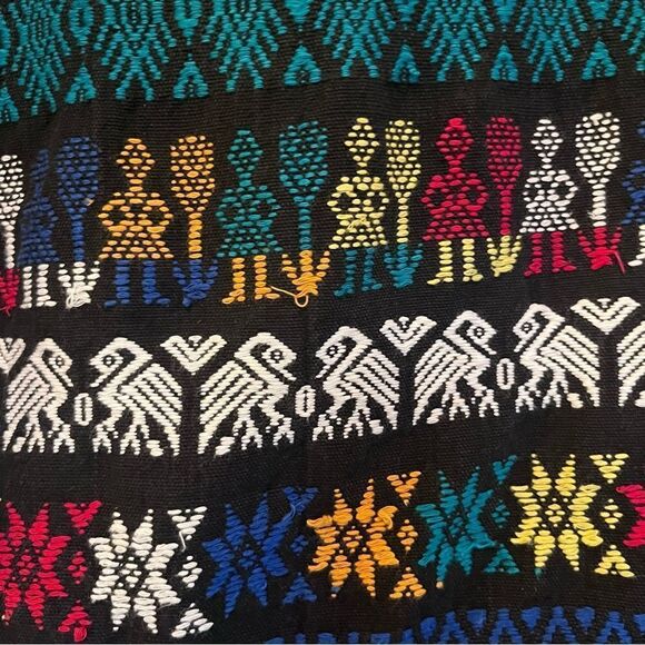 Aries Guatemala Hand Woven Cultural Fast Colors Blazer Jacket - Picture 5 of 10